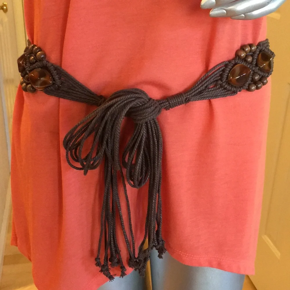 Fashion tie belt